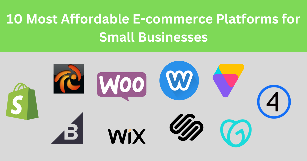 10 Best Cheap E-commerce Platforms- SaasFinder