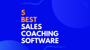 5 best sales coaching software blog cover image for saasfinder