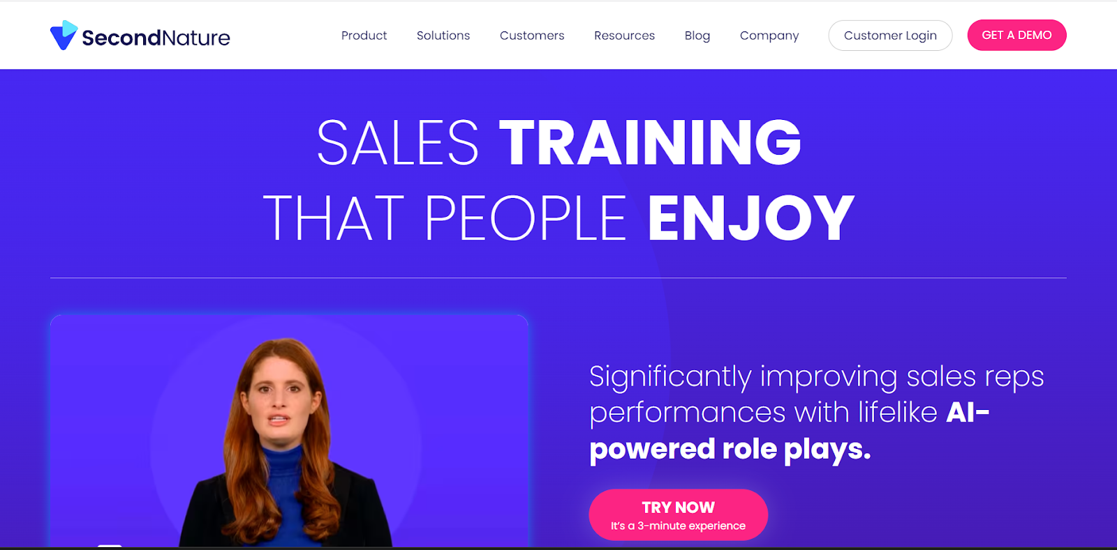 second nature AI sales coaching software